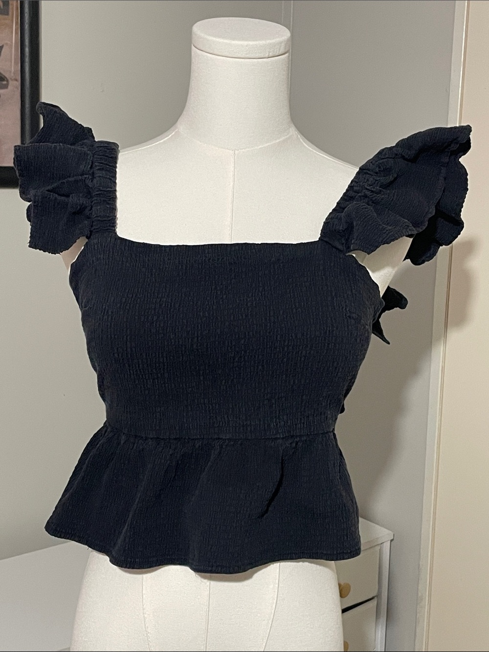 Mi Ami Peplum Blouse (S)